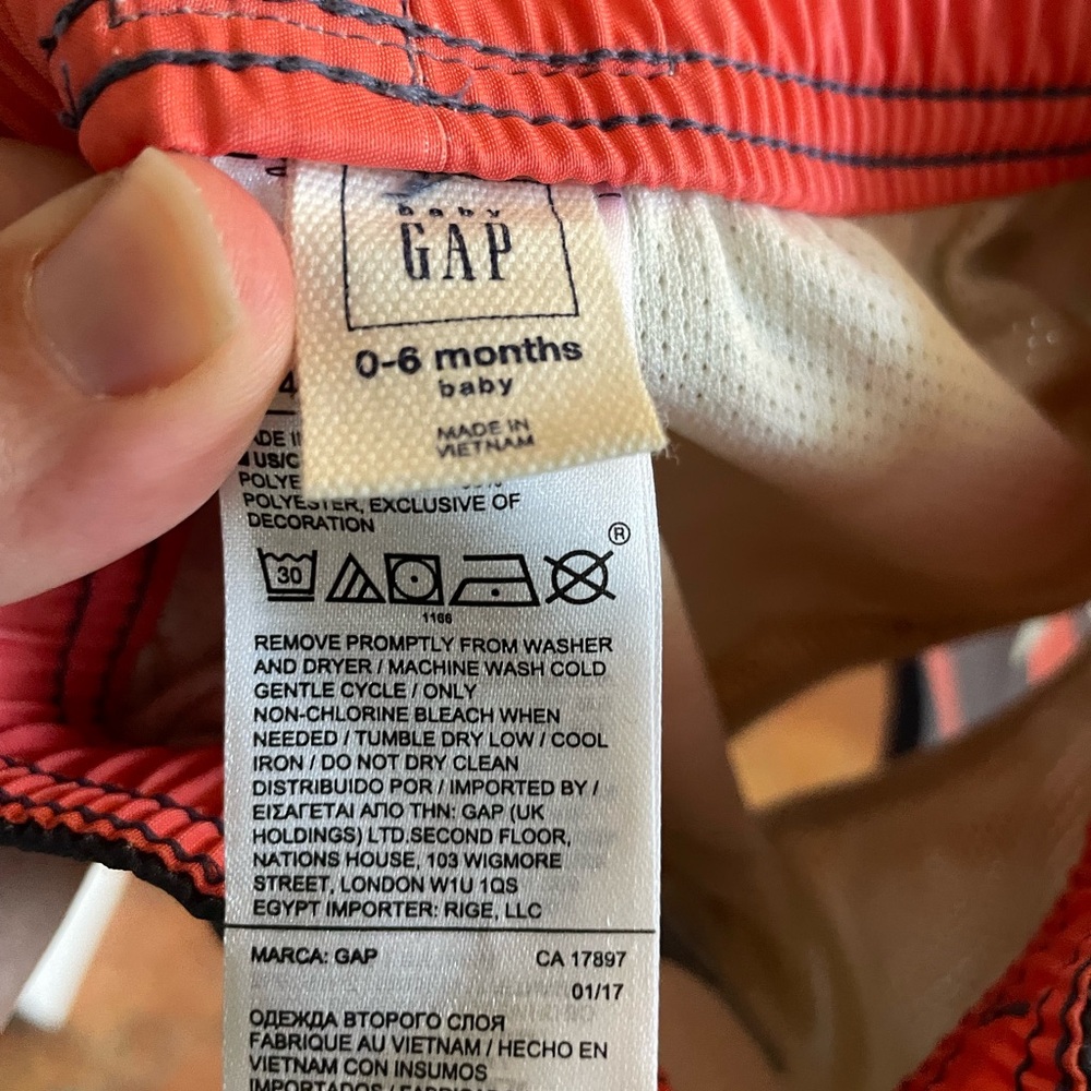 Baby GAP Shark and Octopus Swim Shorts - Picture 3 of 4